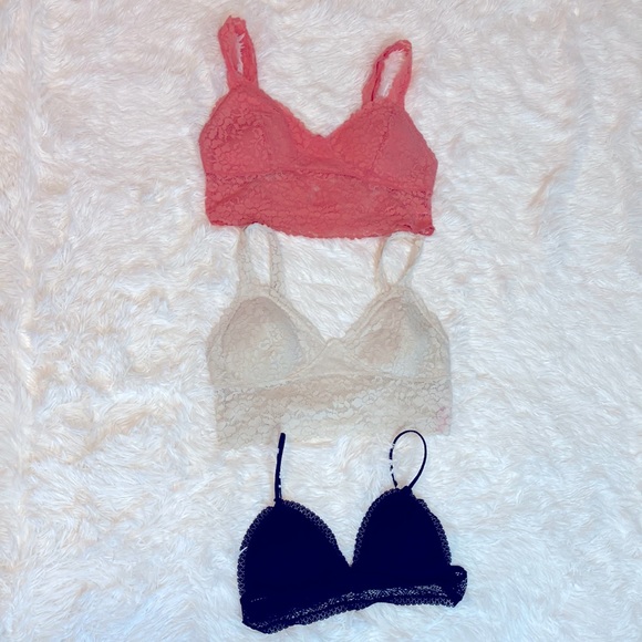 *Final Price. Bundle & Save!* Bundle of 3 Large Bralettes - Picture 1 of 5